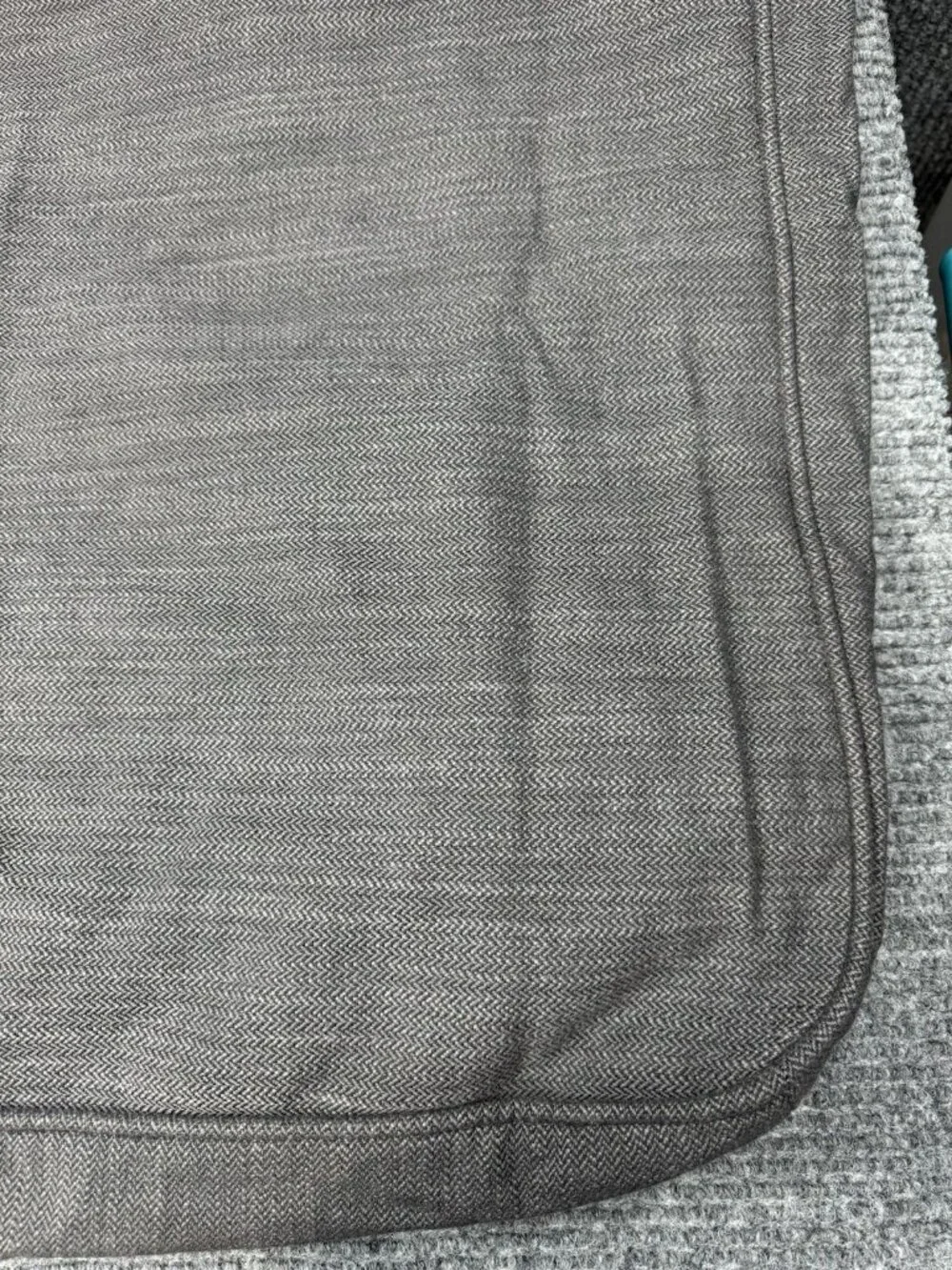 Ikea STOCKSUND Footstool /Ottoman Cover Slipcover NOLHAGA DARK GRAY 902.803.36